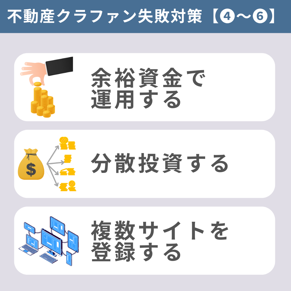 不動産クラファン失敗対策