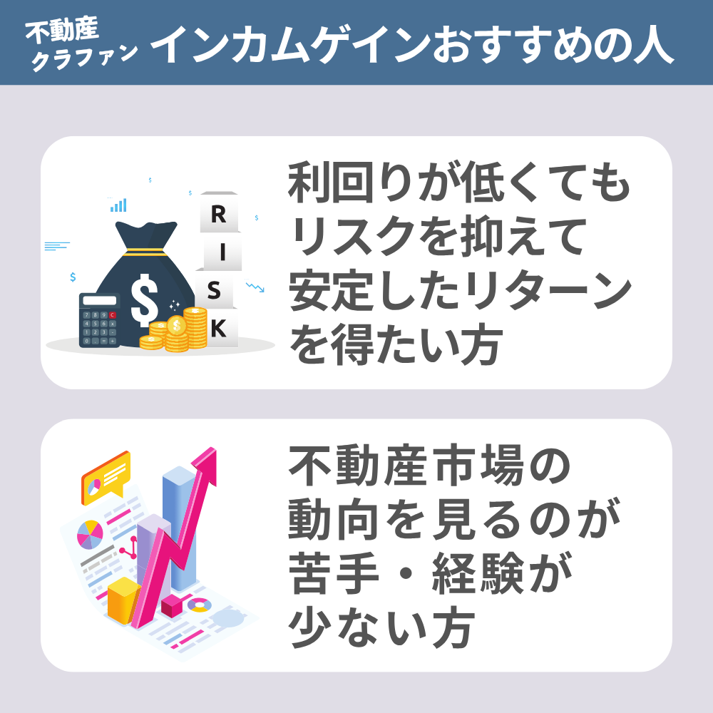 インカムゲイン型とは?【不動産クラウドファンディング】安定収入を狙う投資の魅力を解説 -  トラストブログ～資産形成AtoZ～トラストブログ～資産形成AtoZ～